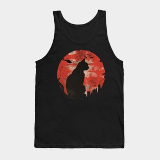 Catzilla Cat Rampage Rages On Tank Top